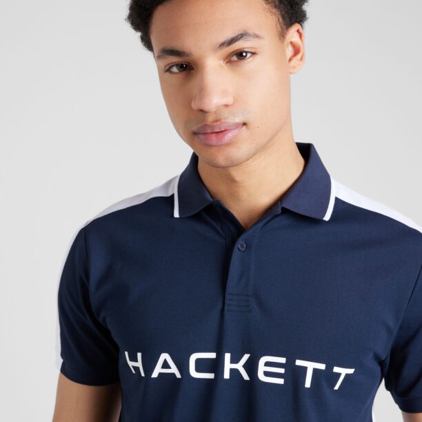 Preţ Hackett London Tricou  bleumarin / alb