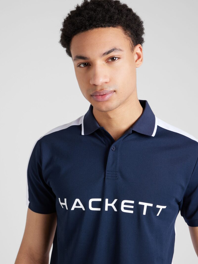 Preţ Hackett London Tricou  bleumarin / alb