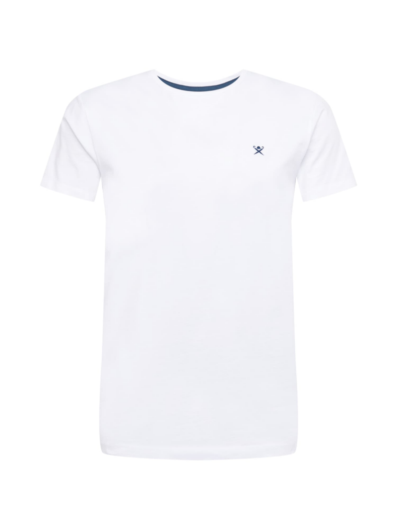 Hackett London Tricou  bleumarin / alb