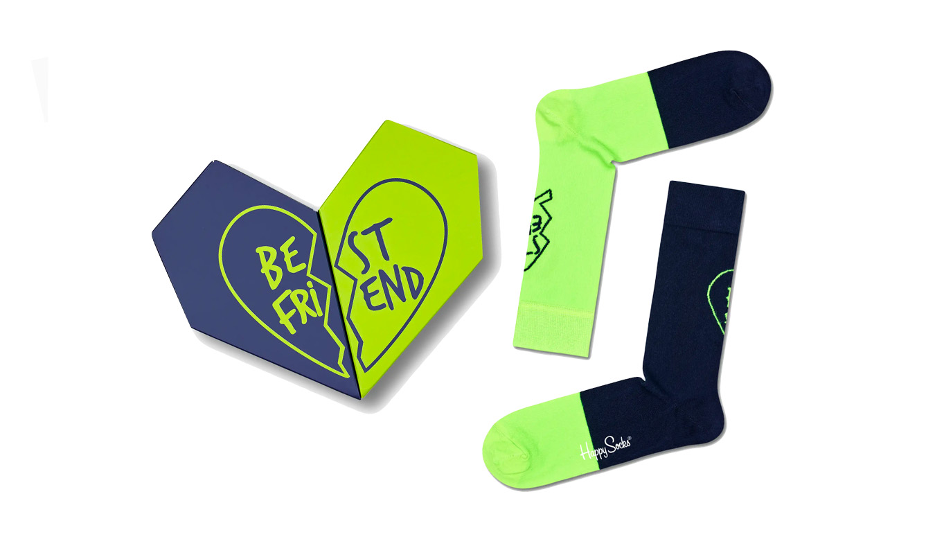 Happy Socks 2-Pack Bestie Socks Gift Set