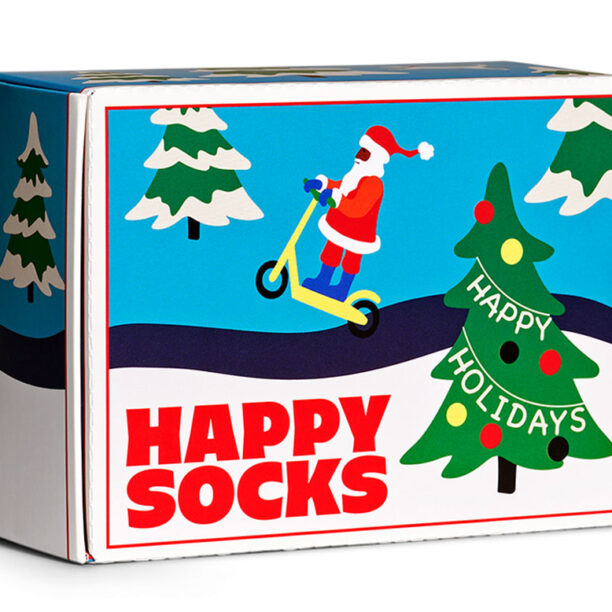 Happy Socks 2-Pack Happy Holidays Socks Gift Set