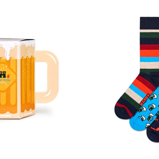 Happy Socks 3-Pack Wurst And Beer Socks Gift Set preţ