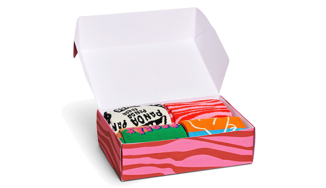 Happy Socks 4-Pack Gift Set preţ