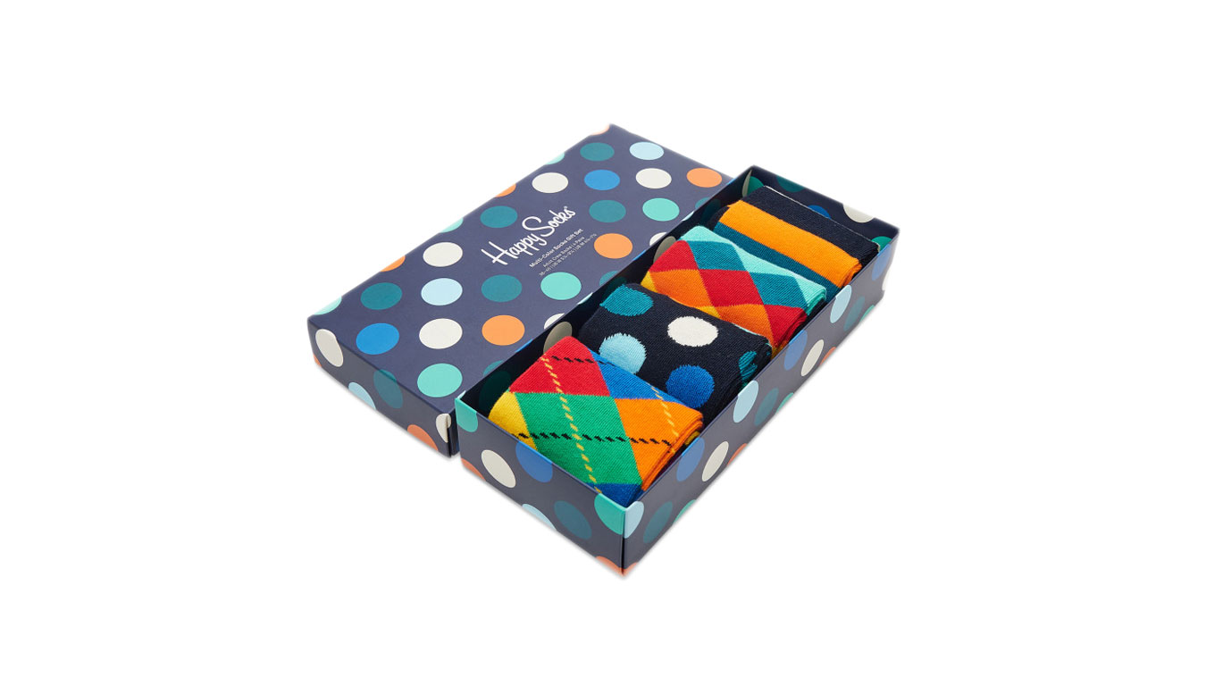 Happy Socks 4-Pack Multi-color Socks Gift Set preţ