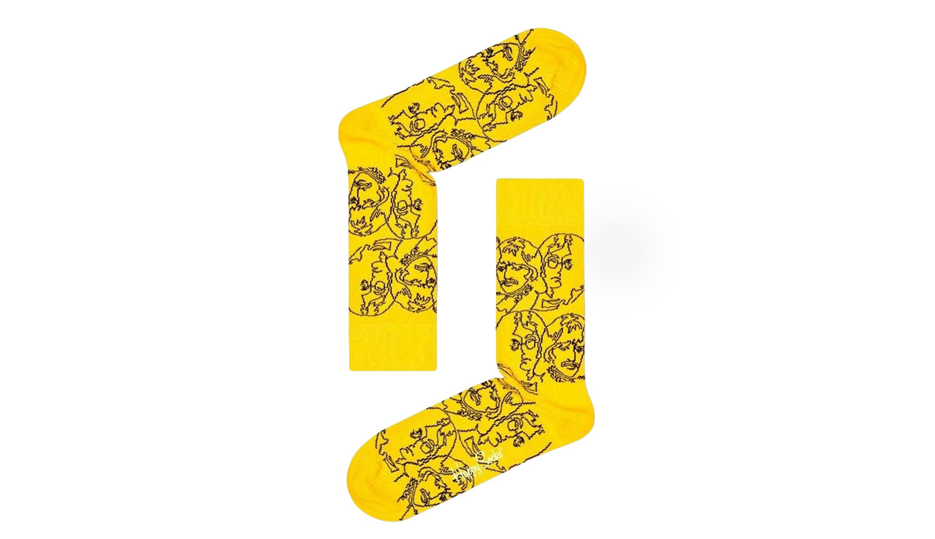 Happy Socks Beatles Lines Sock