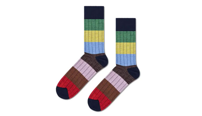 Happy Socks Dressed Multi Stripe Sock preţ