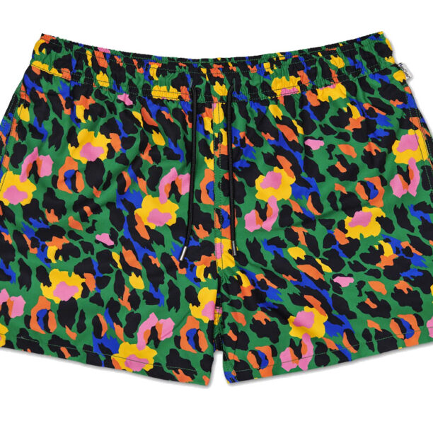 Happy Socks Leopard Swim Shorts