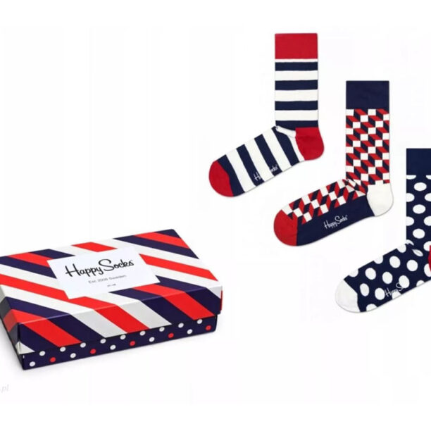 Happy Socks Stripe Gift Box preţ