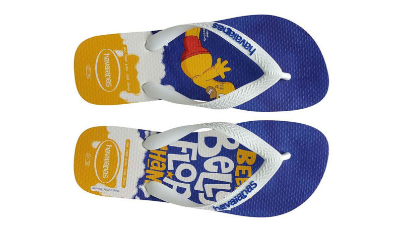 Cumpăra Havaianas Simpsons White Blue