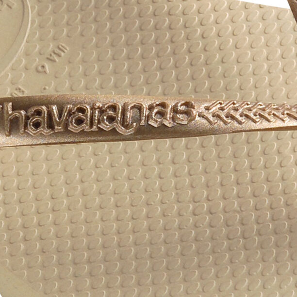 Havaianas Slim Sand Grey/Light Golden preţ