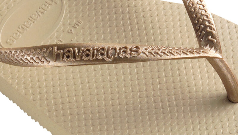 Havaianas Slim Sand Grey/Light Golden preţ