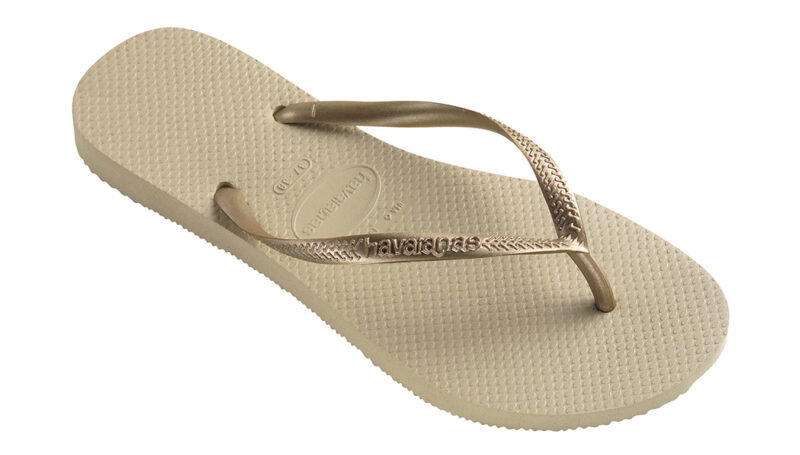 Havaianas Slim Sand Grey/Light Golden