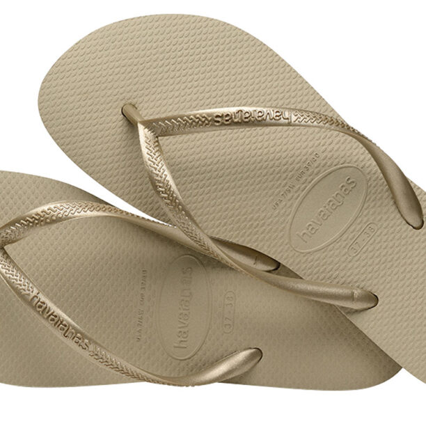 Original Havaianas Slim Sand Grey/Light Golden