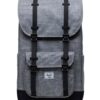 Herschel Rucsac 'Little America™'  gri / negru