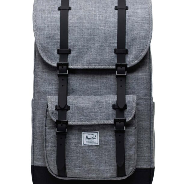 Herschel Rucsac 'Little America™'  gri / negru