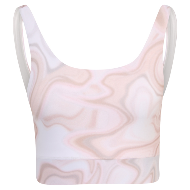 Hey Honey Sutien sport  gri / mov pastel / roz / alb