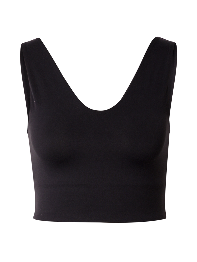 Hey Honey Sutien sport  negru / alb