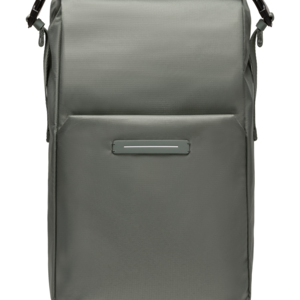 Horizn Studios Rucsac 'Shibuya Rolltop'  verde / negru / alb