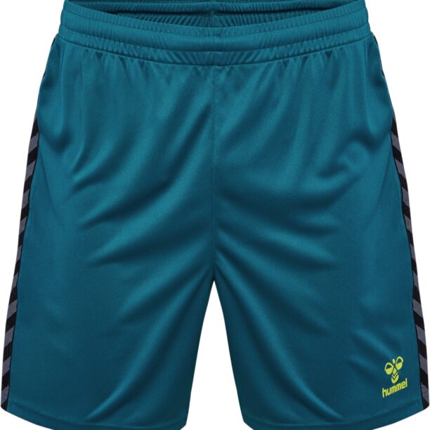 Hummel Pantaloni sport 'Authentic'  cyan / gri / verde deschis / negru