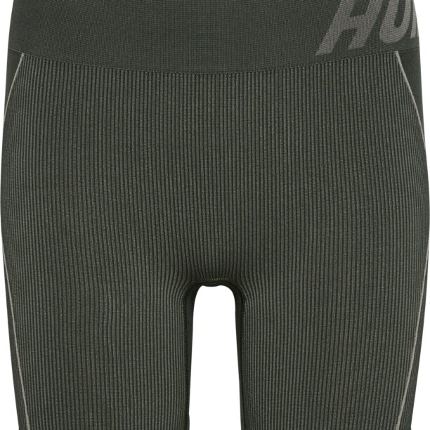 Hummel Pantaloni sport 'CHRISTEL'  gri amestecat / verde închis