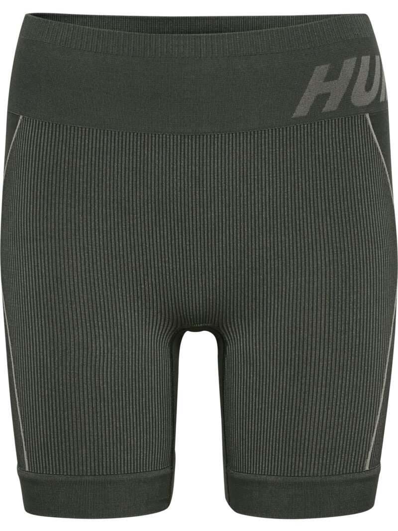 Hummel Pantaloni sport 'CHRISTEL'  gri amestecat / verde închis