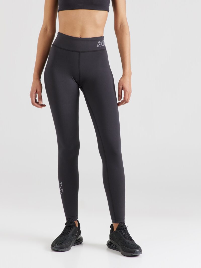 Hummel Pantaloni sport 'FUNDAMENTAL'  negru / alb