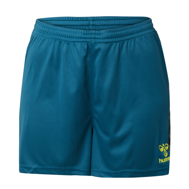 Hummel Pantaloni sport  galben lămâie / verde petrol / negru / alb murdar