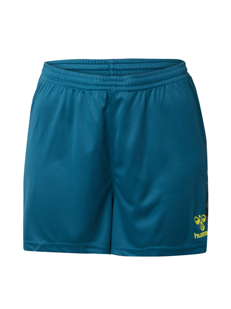 Hummel Pantaloni sport  galben lămâie / verde petrol / negru / alb murdar