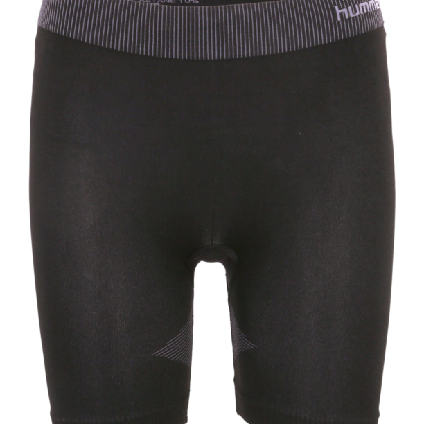 Hummel Pantaloni sport  gri / negru