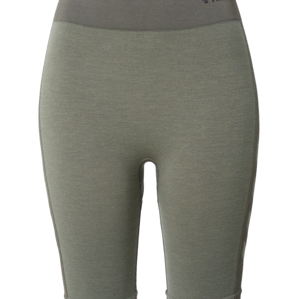 Hummel Pantaloni sport  kaki / negru