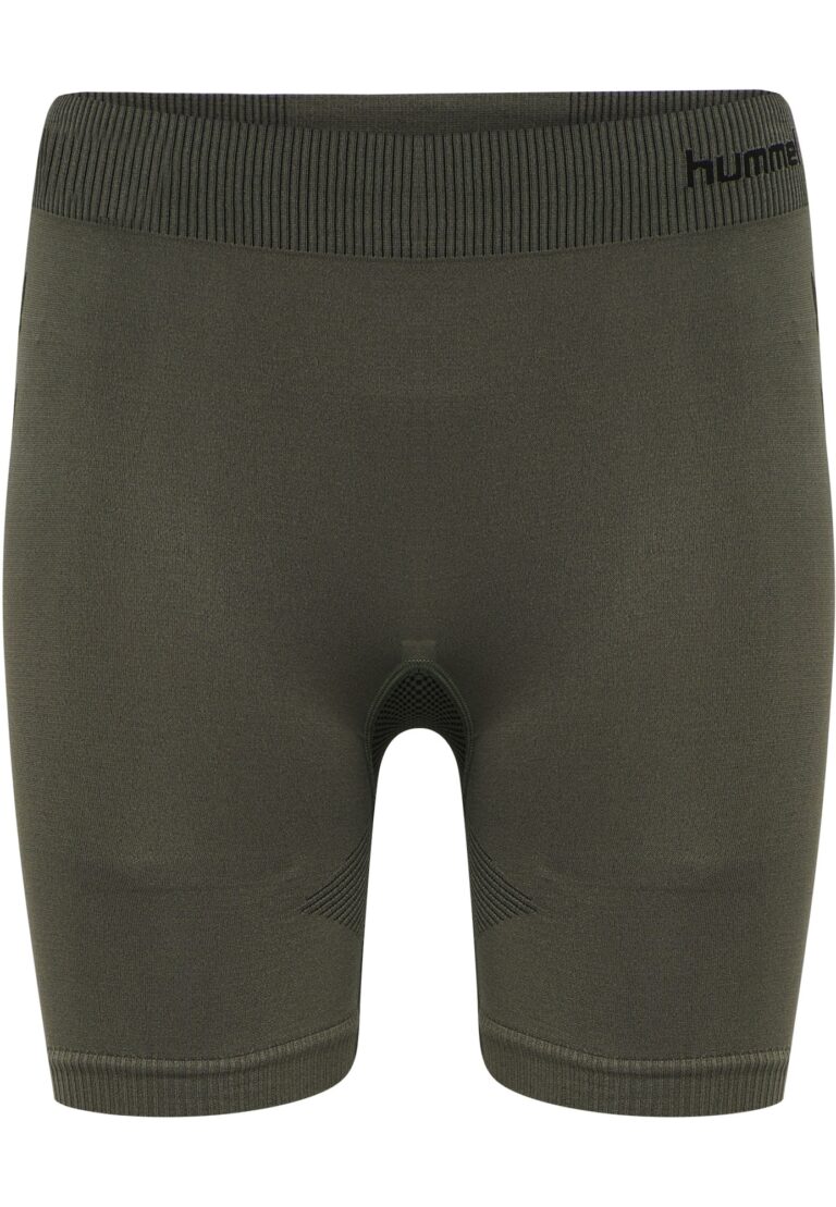 Hummel Pantaloni sport  kaki / negru