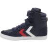 Hummel Sneaker 'Slimmer Stadil'  bleumarin / sângeriu / alb