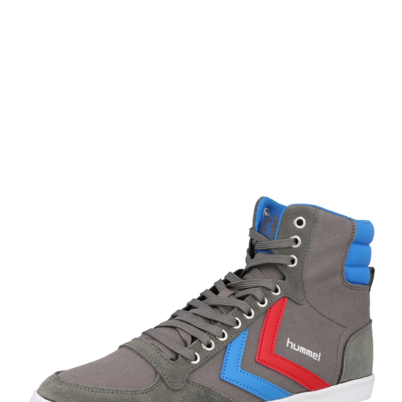 Hummel Sneaker low 'Slimmer Stadil'  albastru / gri / gri închis / roșu