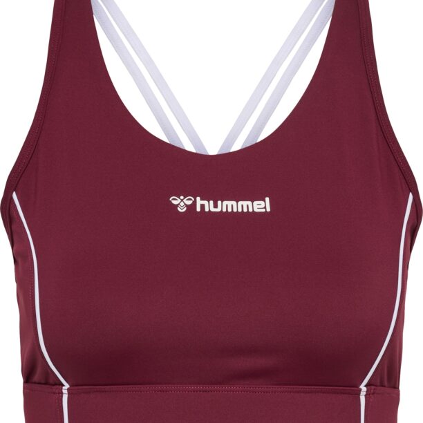 Hummel Sutien sport  mov zmeură / alb