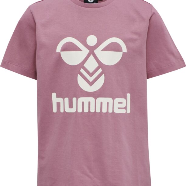 Hummel Tricou 'Tres'  roz pal / alb