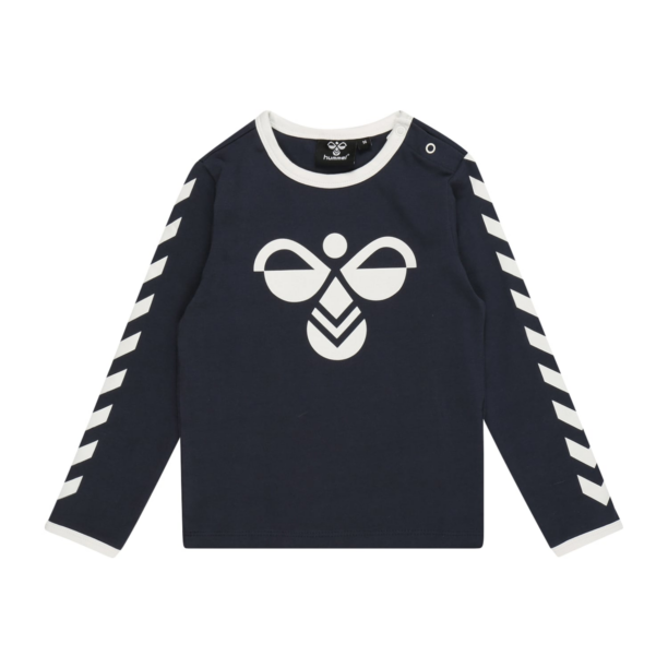 Hummel Tricou  albastru marin / alb