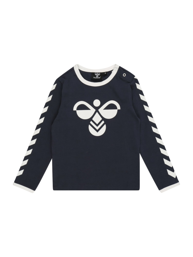 Hummel Tricou  albastru marin / alb