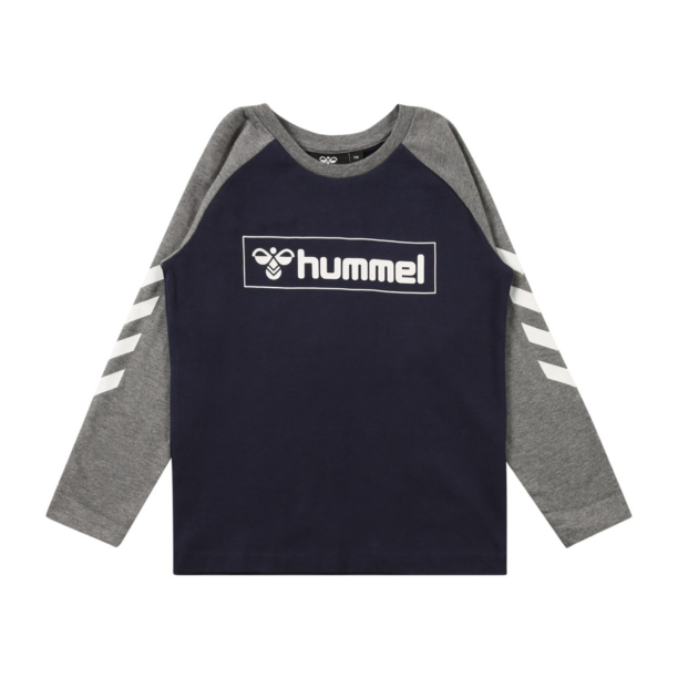 Hummel Tricou  bleumarin / gri / alb