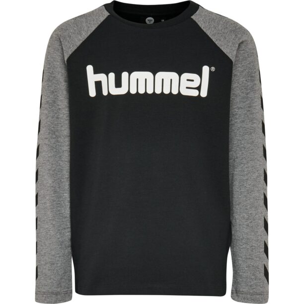 Hummel Tricou funcțional 'BOYS'  gri amestecat / negru / alb