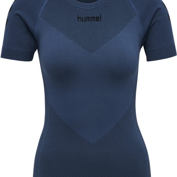 Hummel Tricou funcțional 'First Seamless'  albastru marin / negru