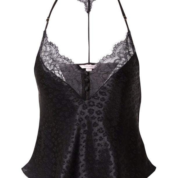 Hunkemöller Bluză de noapte  negru