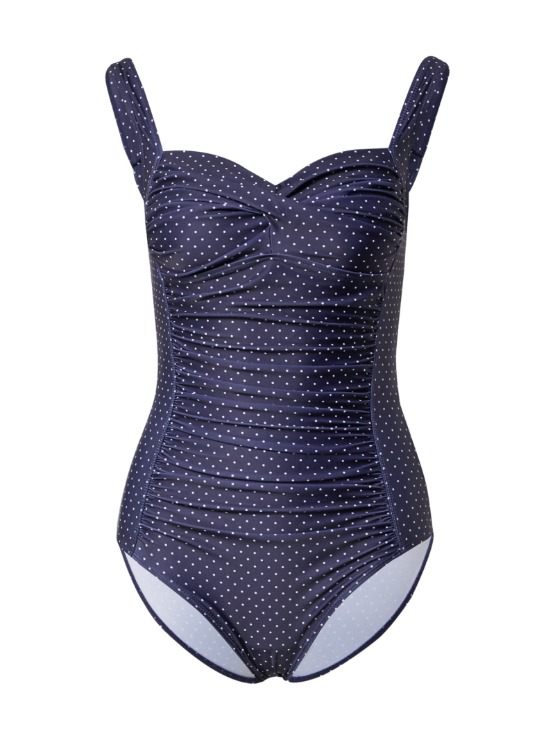 Hunkemöller Costum de baie întreg 'Ocean Bloom'  bleumarin / alb