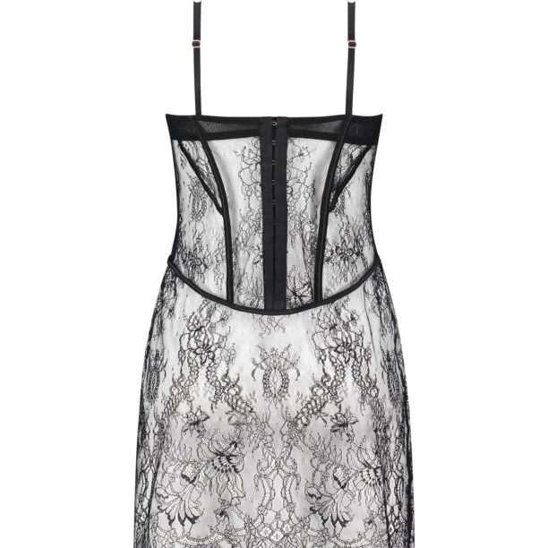 Hunkemöller Lenjerie sexy 'Camille'  negru / transparent