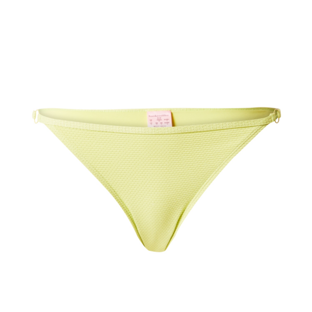 Hunkemöller Slip costum de baie 'Fiji'  verde limetă