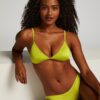 Hunkemöller Slip costum de baie 'Luna'  verde deschis