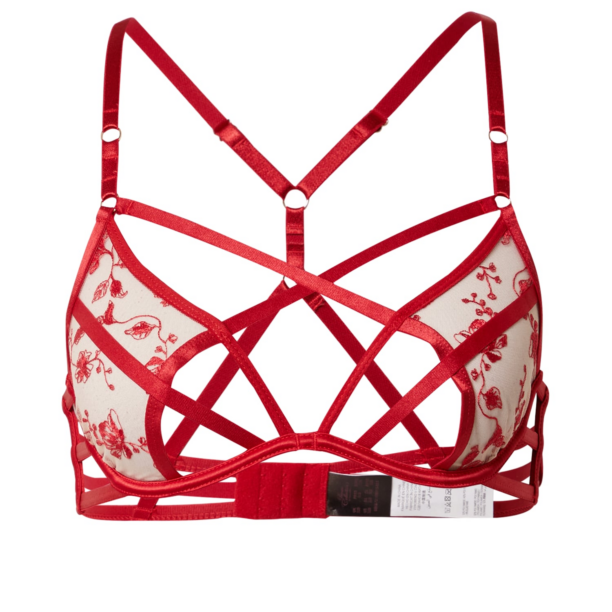 Hunkemöller Sutien 'Indulgence'  bej / roșu