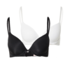 Hunkemöller Sutien 'P&M'  negru / alb