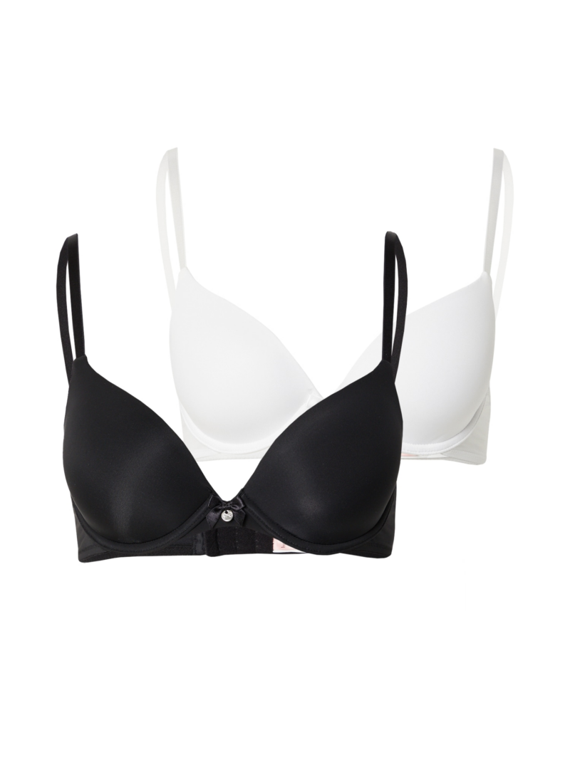 Hunkemöller Sutien 'P&M'  negru / alb