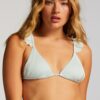 Hunkemöller Sutien costum de baie 'Fiji'  verde deschis / alb