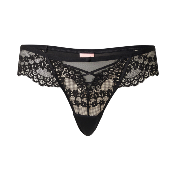 Hunkemöller Tanga 'Daisy'  negru